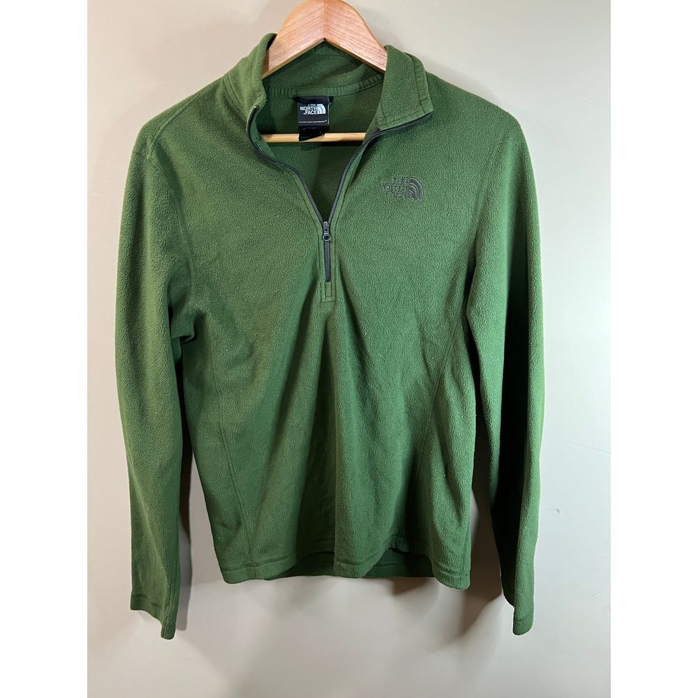The North Face Green Lightweight Fleece -‎ Mens Small